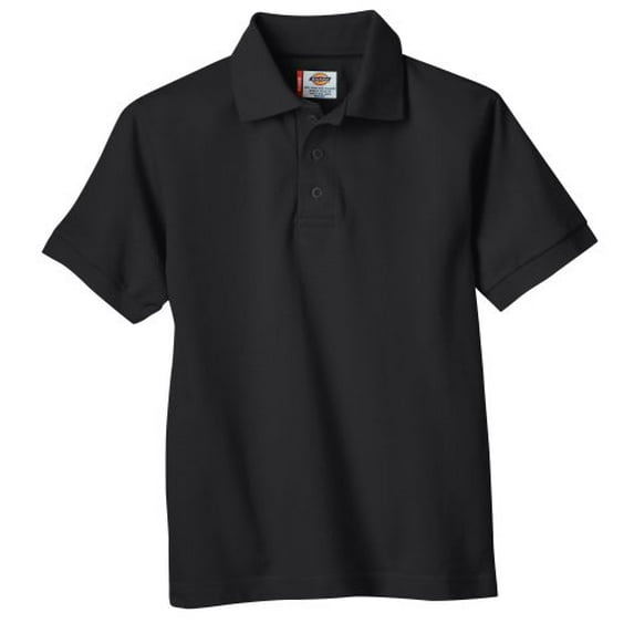 Dickies Boys School Uniform Short Sleeve Pique Polo Shirt, Sizes 4-20