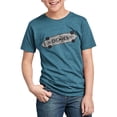 thumbnail image 1 of Dickies Boys' Short-Sleeve Skateboard Premium Comfort Graphic T-Shirt (Ocean Blue), 1 of 3
