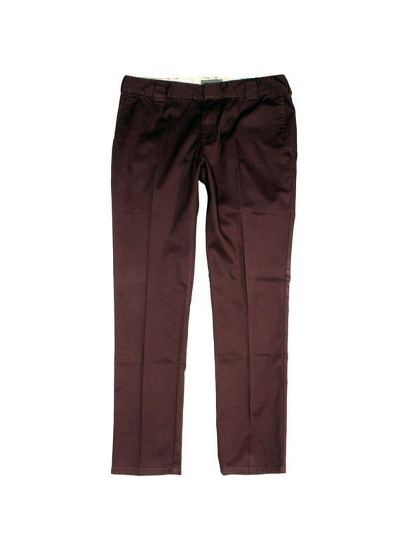 Dickies C182 Slim Fit Chino Trousers Red