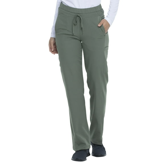 Dickies Dynamix Medical Scrubs Pant for Women Mid Rise Straight Leg Drawstring DK130