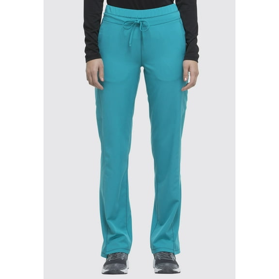 Dickies Dynamix Medical Scrubs Pant for Women Mid Rise Straight Leg Drawstring DK130