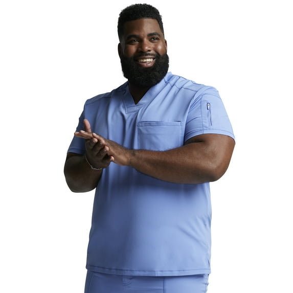 Dickies Dynamix Scrubs Top for Men V-Neck DK610