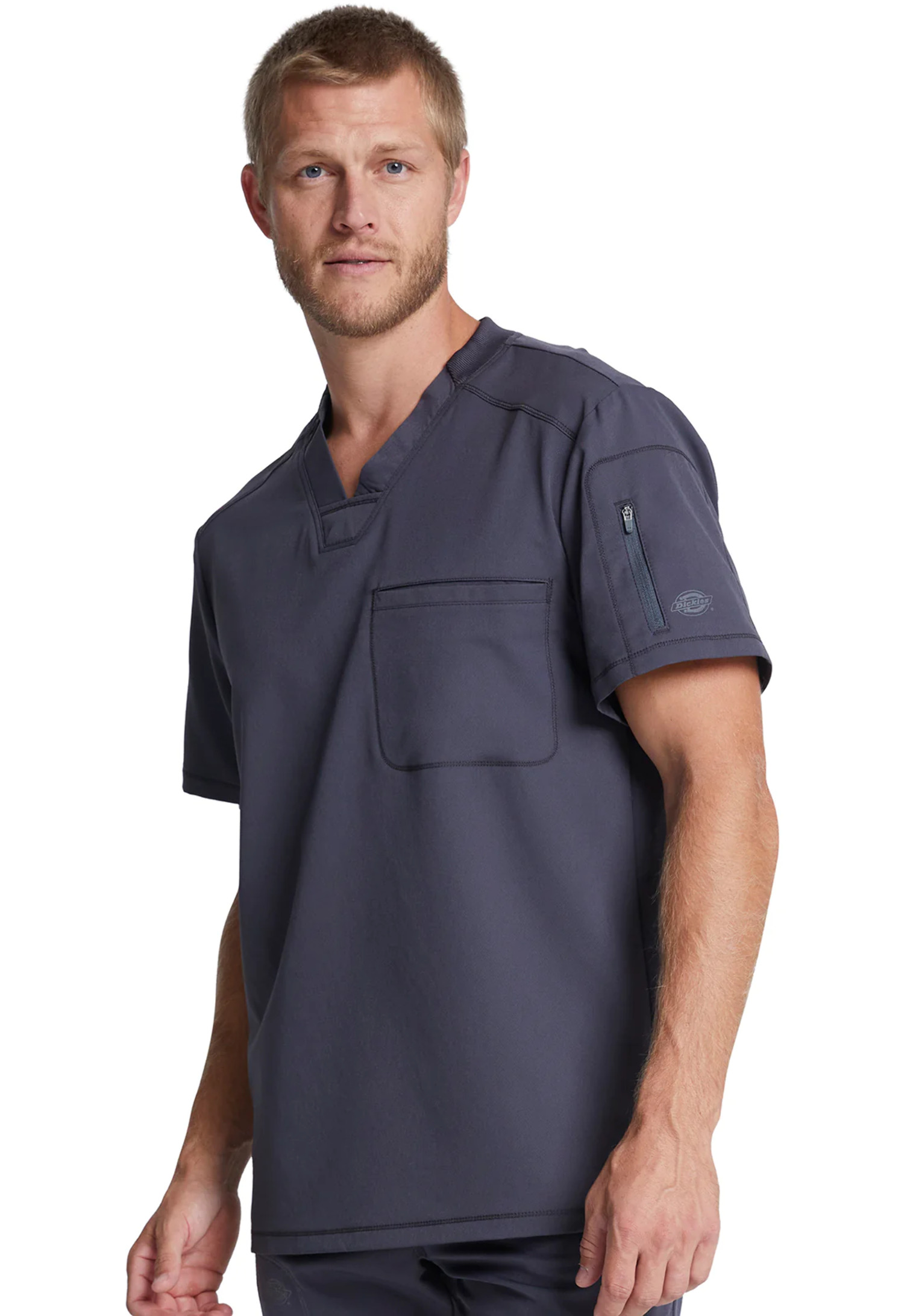 Dickies Dynamix Scrubs Top for Men VNeck DK610