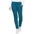 thumbnail image 1 of Dickies Dynamix Women Scrubs Pant, Natural Rise Skinny Drawstring, DK190P, M Petite, Caribbean Blue, 1 of 7