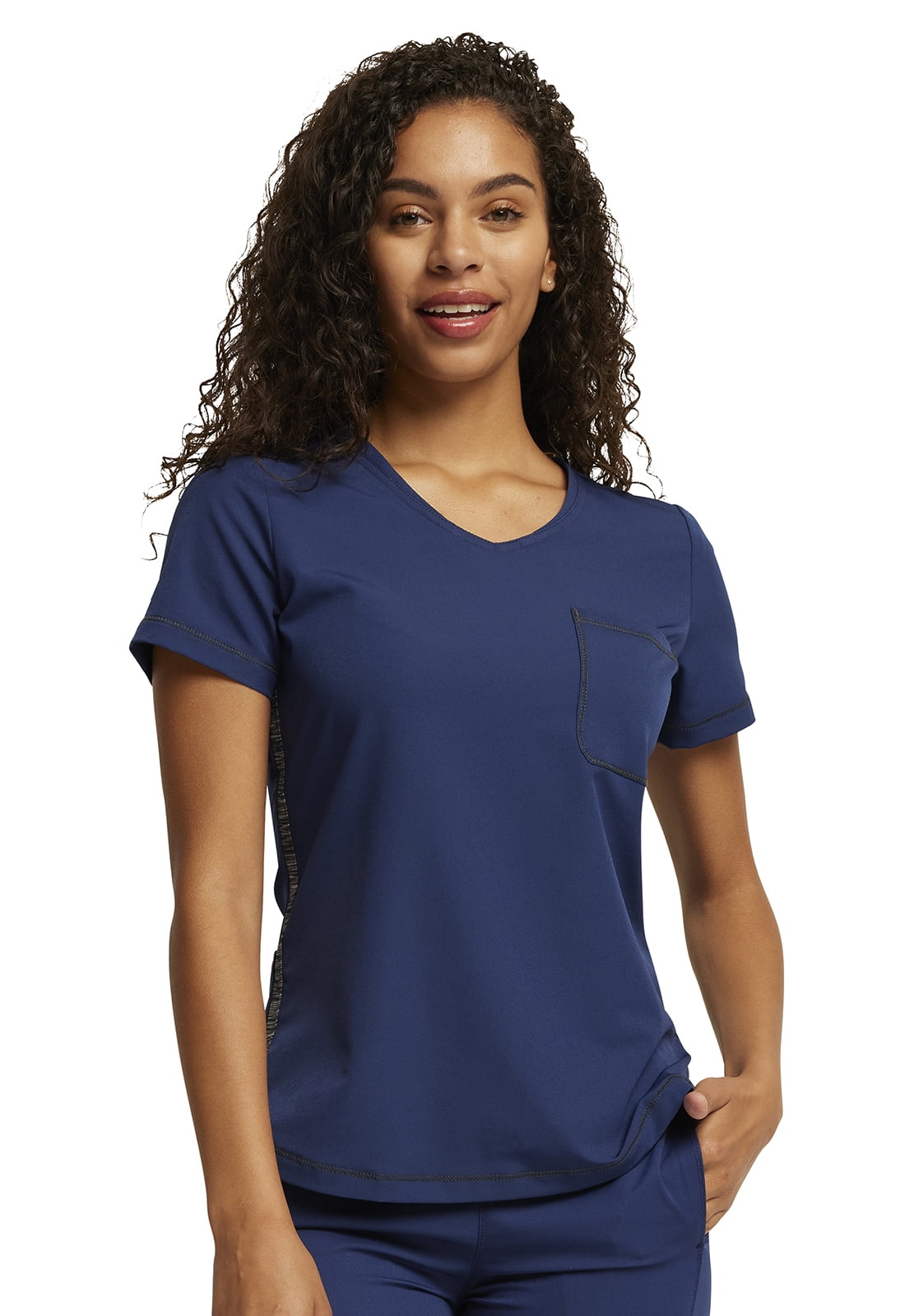 Dickies Dynamix Women Scrubs Top Rounded VNeck DK739