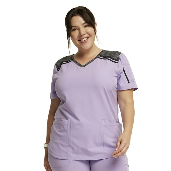 Dickies Dynamix Women Scrubs Top V-Neck DK740