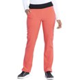 thumbnail image 1 of Dickies EDS Essentials Medical Scrubs Pant for Women Natural Rise Tapered Leg Pull-On DK005, M, Papaya Punch, 1 of 7