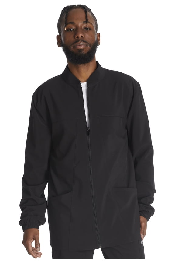 EDS Essentials Scrubs Jacket For Men Zip Front DK342