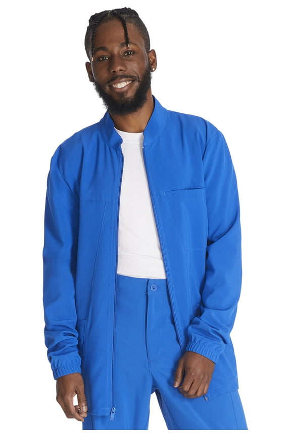 EDS Essentials Scrubs Jacket For Men Zip Front DK342