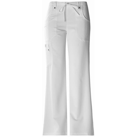 Dickies EDS Essentials Scrubs Pant for Women Mid Rise Straight Leg Drawstring DK010