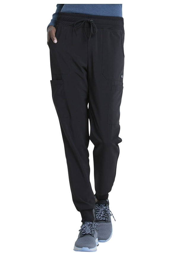 EDS Essentials Scrubs Pant for Women Mid Rise Straight Leg Drawstring DK010