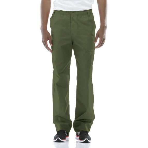 Dickies EDS Essentials Scrubs Pant for Women Mid Rise Straight Leg Drawstring DK010
