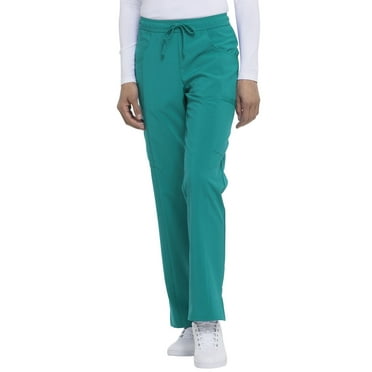 Dickies EDS Essentials Scrubs Pant for Women Mid Rise Straight Leg Drawstring DK010