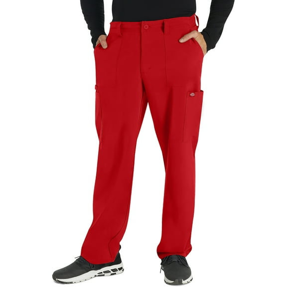 Dickies EDS Essentials Scrubs Pant for Women Mid Rise Straight Leg Drawstring DK010