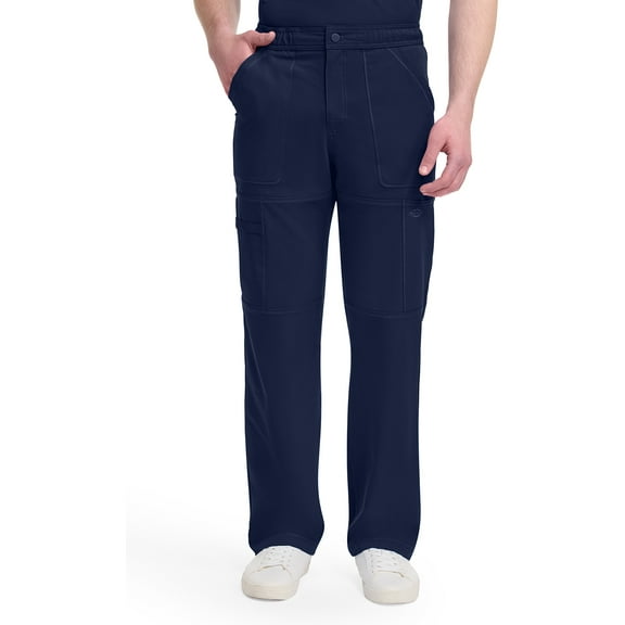 Dickies EDS Essentials Scrubs Pant for Women Mid Rise Straight Leg Drawstring DK010