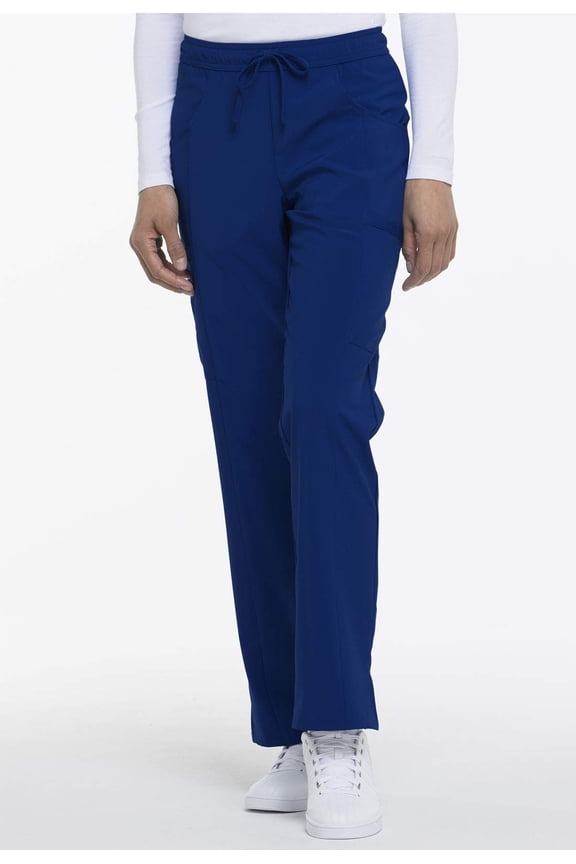 EDS Essentials Scrubs Pant for Women Mid Rise Straight Leg Drawstring DK010