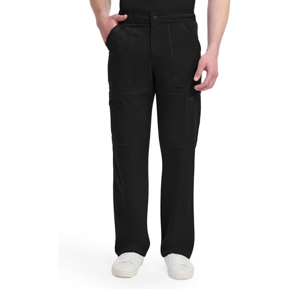 Dickies EDS Essentials Scrubs Pant for Women Mid Rise Straight Leg Drawstring DK010