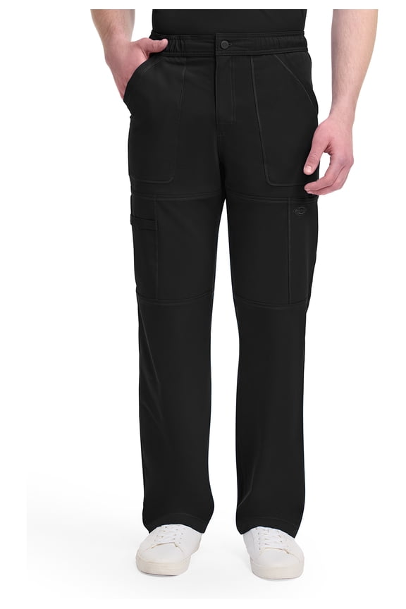 EDS Essentials Scrubs Pant for Women Mid Rise Straight Leg Drawstring DK010