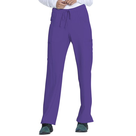 Dickies EDS Essentials Scrubs Pant for Women Mid Rise Straight Leg Drawstring DK010