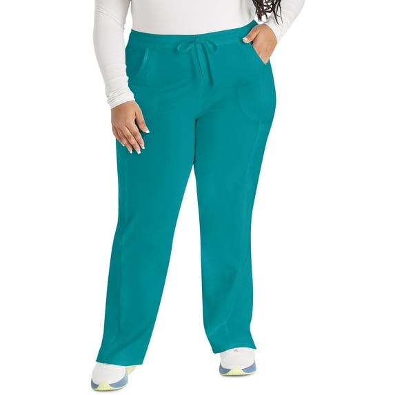 Dickies EDS Essentials Scrubs Pant for Women Mid Rise Straight Leg Drawstring DK010