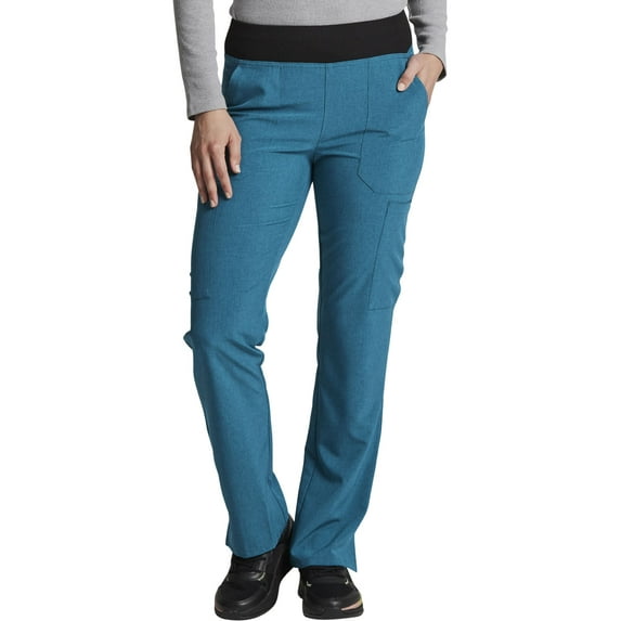 Dickies EDS Essentials Scrubs Pant for Women Mid Rise Straight Leg Drawstring DK010