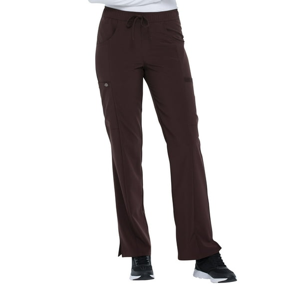 Dickies EDS Essentials Scrubs Pant for Women Mid Rise Straight Leg Drawstring DK010