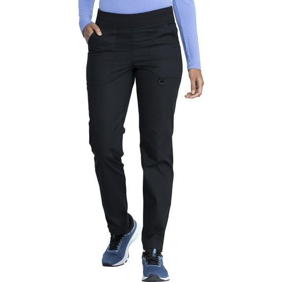 Dickies EDS Essentials Scrubs Pant for Women Mid Rise Straight Leg Drawstring DK010