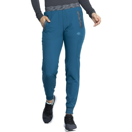 Dickies EDS Essentials Scrubs Pant for Women Natural Rise Tapered Leg Pull-On DK005