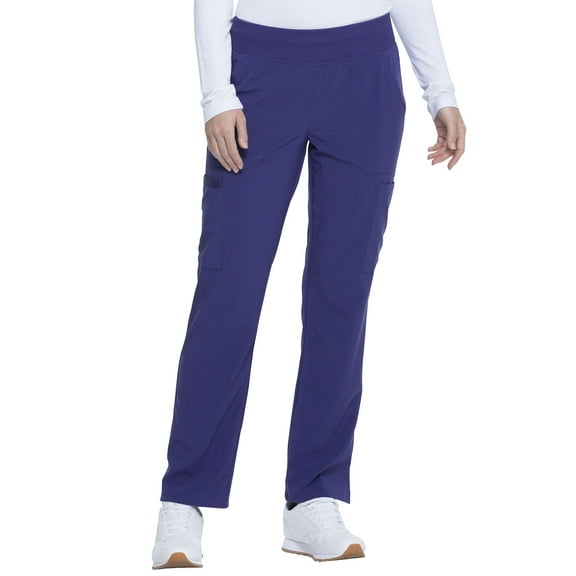 Dickies EDS Essentials Scrubs Pant for Women Natural Rise Tapered Leg Pull-On DK005
