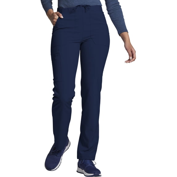 Dickies EDS Essentials Scrubs Pant for Women Natural Rise Tapered Leg Pull-On DK005