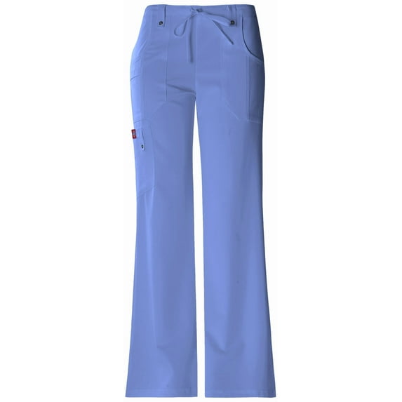Dickies EDS Essentials Scrubs Pant for Women Natural Rise Tapered Leg Pull-On DK005