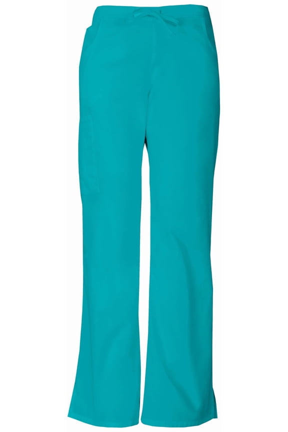 EDS Essentials Scrubs Pant for Women Natural Rise Tapered Leg Pull-On DK005