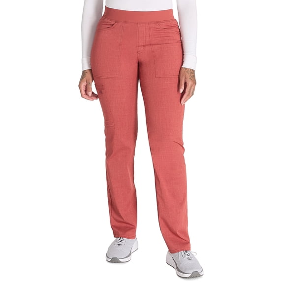 Dickies EDS Essentials Scrubs Pant for Women Natural Rise Tapered Leg Pull-On DK005