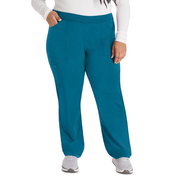 Dickies EDS Essentials Scrubs Pant for Women Natural Rise Tapered Leg Pull-On DK005