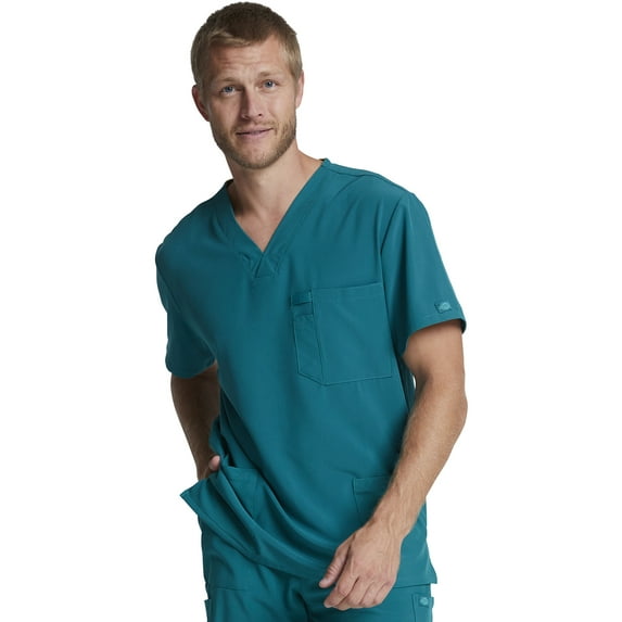Dickies EDS Essentials Scrubs Top for Men V-Neck DK635