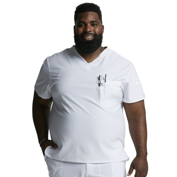 Dickies EDS Essentials Scrubs Top for Men V-Neck DK635