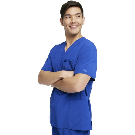 Dickies EDS Essentials Scrubs Top for Men V-Neck DK645