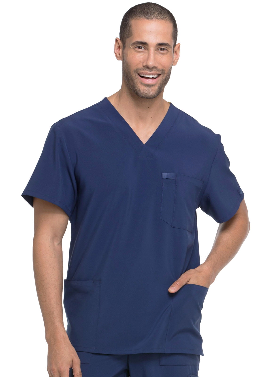 Dickies EDS Essentials Scrubs Top for Men V-Neck DK645