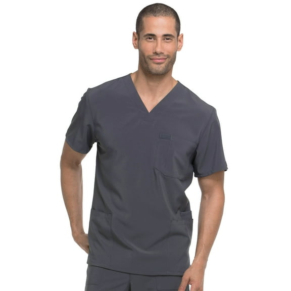 Dickies EDS Essentials Scrubs Top for Men V-Neck DK645