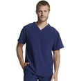 thumbnail image 1 of Dickies EDS Essentials Scrubs Top for Men V-Neck Plus Size DK635, 3XL, Navy, 1 of 8