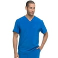 thumbnail image 1 of Dickies EDS Essentials Scrubs Top for Men V-Neck Plus Size DK635, 6XL, Royal, 1 of 8