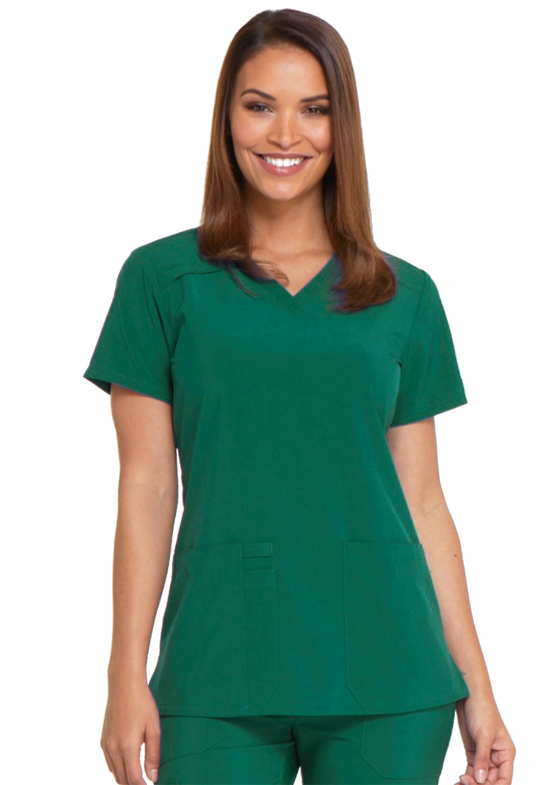 Dickies EDS Essentials Scrubs Top for Women V-Neck DK615 - Walmart.com