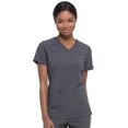 thumbnail image 1 of Dickies EDS Essentials Scrubs, V-Neck Womens Tops with Four-Way Stretch and Moisture Wicking DK615, 1 of 8