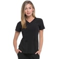 thumbnail image 1 of Dickies EDS Essentials Scrubs, V-Neck Womens Tops with Four-Way Stretch and Moisture Wicking DK615, 1 of 5