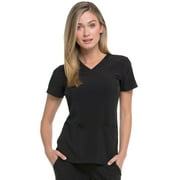 Dickies EDS Essentials Scrubs, V-Neck Womens Tops with Four-Way Stretch and Moisture Wicking DK615