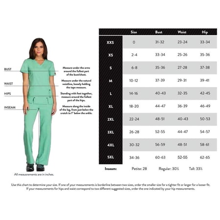 Dickies EDS Essentials Scrubs, V-Neck Womens Tops with Four-Way Stretch and Moisture Wicking DK615