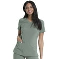 thumbnail image 1 of Dickies EDS Essentials Scrubs, V-Neck Womens Tops with Four-Way Stretch and Moisture Wicking DK615, 1 of 8