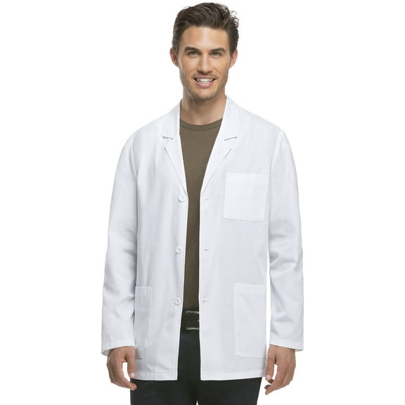 Dickies EDS Professional Scrubs Lab Coats for Men 31" Consultation 81404