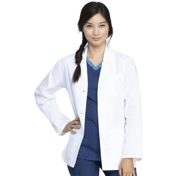 Dickies EDS Professional Scrubs Lab Coats for Women 28" 84401
