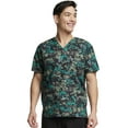 thumbnail image 1 of Dickies EDS Scrubs Top For Men V-Neck DK725, S, Digital Camo, 1 of 7